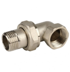 Американка латунная 3/4" х 90° (никель) с уплотнительным кольцом ITAP 162 арт. 162