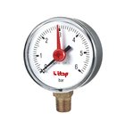 Манометр радиальный 6 bar 50 мм Itap 482R 1/4" арт. 482B014R