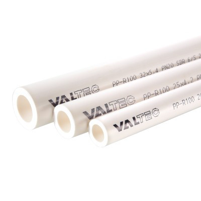Труба ПП Valtec PPR PN 20  VTp.700.0020.20, 20 мм (белый) фото1