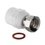 Муфта пп с накидной гайкой 20х1/2"  VALTEC VTp.708.0.02004 соединитель полипропиленовый фото1