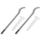 Кронштейны Royal Thermo c дюбелем 2 шт. серые