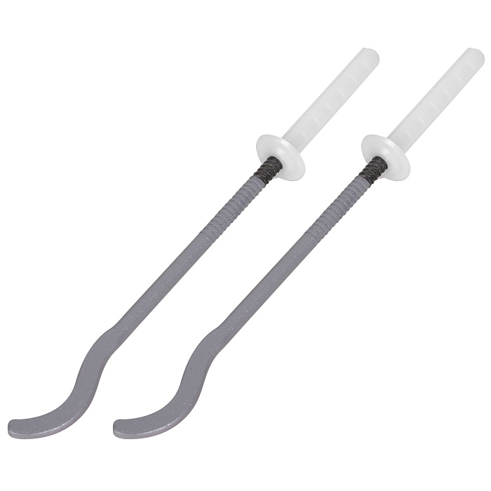 Кронштейны Royal Thermo c дюбелем 2 шт. серые фото2