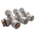 Коллектор APE 3/4" x 1/2" с запорными вентилями, 3 контура арт.7903L