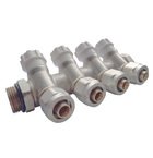 Коллектор APE 3/4" x 1/2" с запорными вентилями, 4 контура арт.7904L