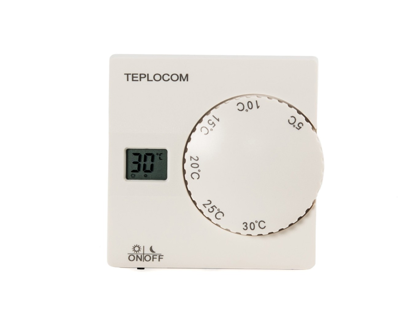 Проводной комнатный термостат TEPLOCOM TS-2AA/8A фото2