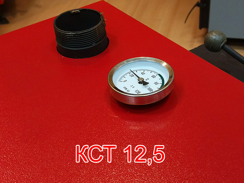 Твердотопливный котел Теплоприбор КС-Т 12,5-01 (Двухконтурный) фото7