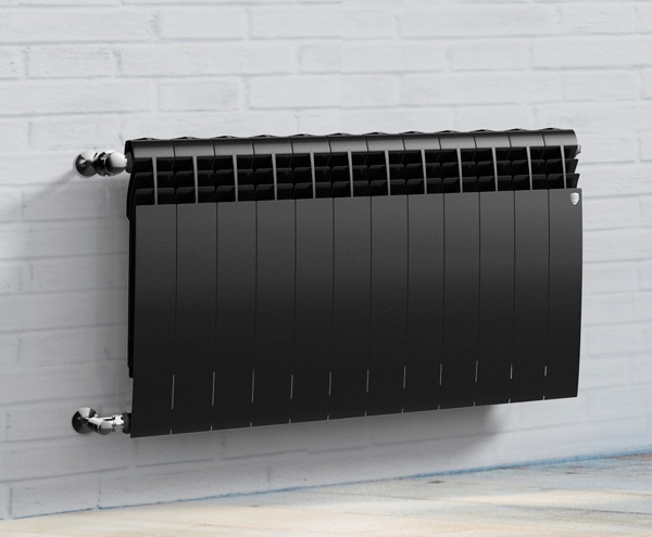 Радиатор биметаллический Royal Thermo BiLiner 500 Noir Sable (черный) фото3