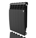 Алюминиевый радиатор Royal Thermo BILINER ALUM 500 Noir Sable (черный)