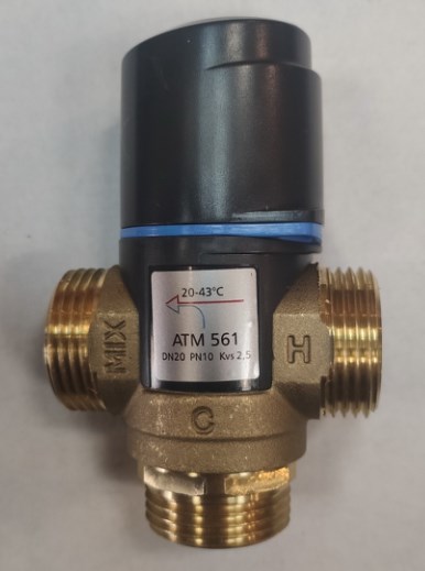 Термостатический смесительный клапан AFRISO ATM 343 G 3/4" 35-60° арт.1234310 фото2