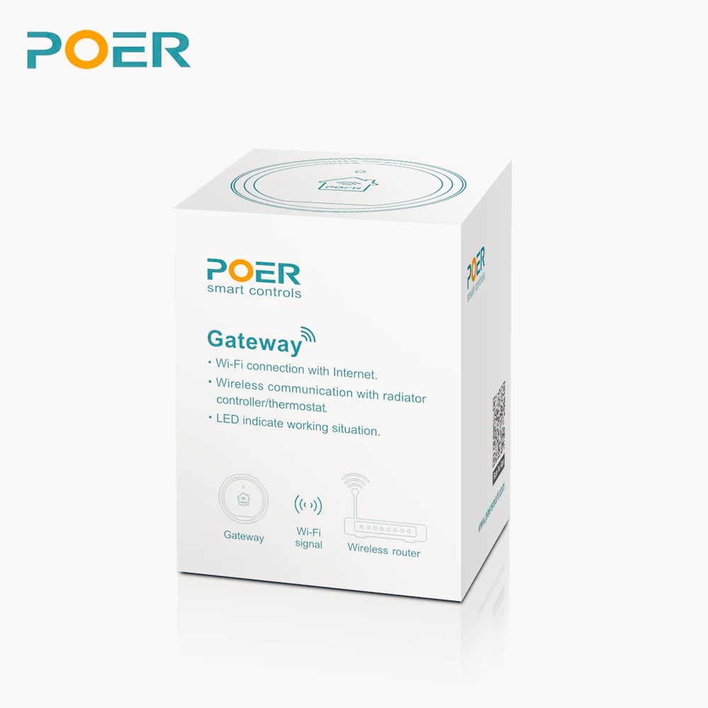 Беспроводной WiFi терморегулятор Poer PTC10/PTR10 и Wi-Fi модуль PTG10 (недельный) фото3