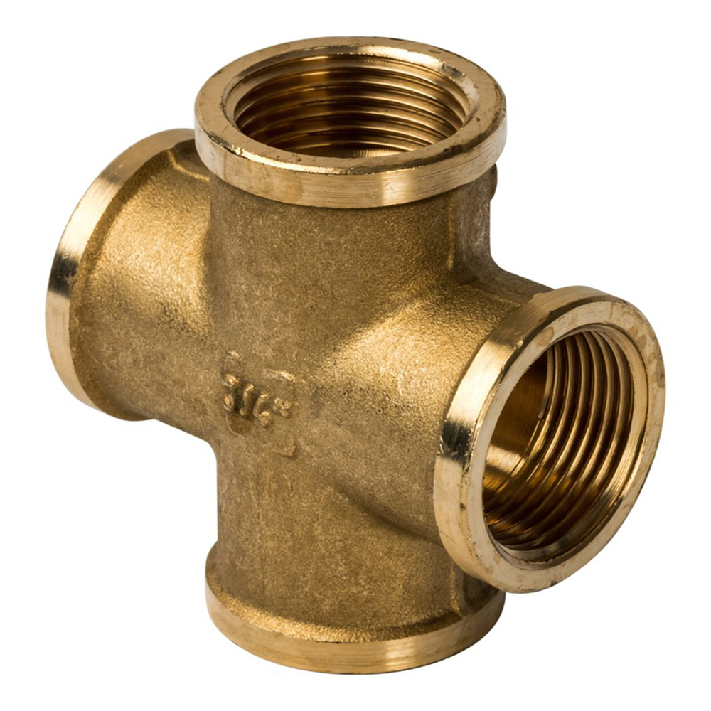 Крестовина латунная ВР 1" General Fittings арт. 270036H100000A фото1