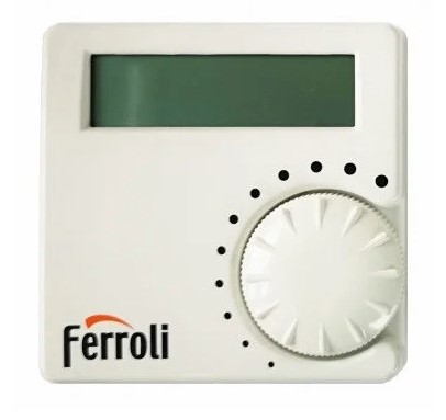 Комнатный термостат HRT-177 WS Ferroli (проводной) фото1