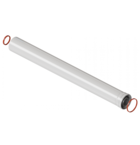 Удлинитель дымохода коакс. раструбн. 60/100 L 1500 Y-15MAL