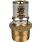 Ниппель APE нар. 3/4"х16 (2.0) пресс