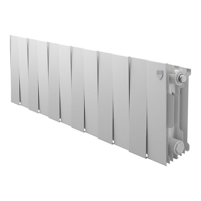 Радиатор биметаллический Royal Thermo PianoForte 200 Bianco Traffico (белый) фото1