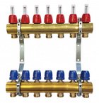 Гребенка для теплого пола Capricorn Optimum 1 х 5 выходов (латунь)