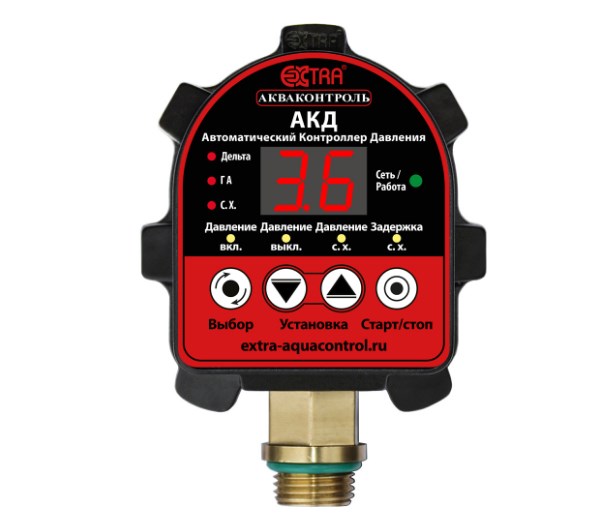 Электронное реле давления Акваконтроль АКД-10-1.5 (1901150000) фото1