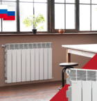 Радиатор алюминиевый Fondital EXCLUSIVO D3 PLUS 10-секций (Россия)