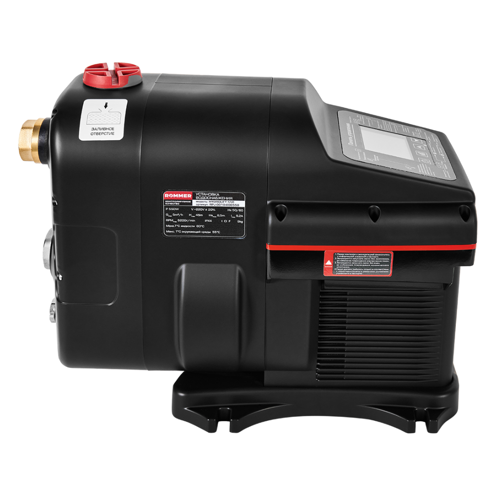 Насосная станция ROMMER HYDROLIFT (RPJ-0010-000550) 550 Вт, 45 м, 5000 л/ч. фото1