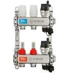 Коллекторная группа с расходомерами Vieir VR123-02A 2 вых