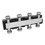 Стальной распределительный коллектор 4 выхода VIEIR 1 1/2″x(4) VR211.2 фото1