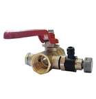 Кран шаровый 3/4" вн./вн. с сливным клапаном ITAP арт.1150034
