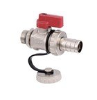 Кран дренажный со съёмным металлическим штуцером VIEIR 1/2″ VR1119