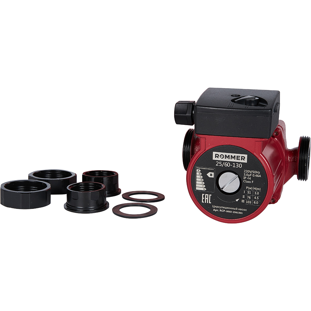 Насос циркуляционный ROMMER 25/80-180 (RCP-0002-2581801) фото4