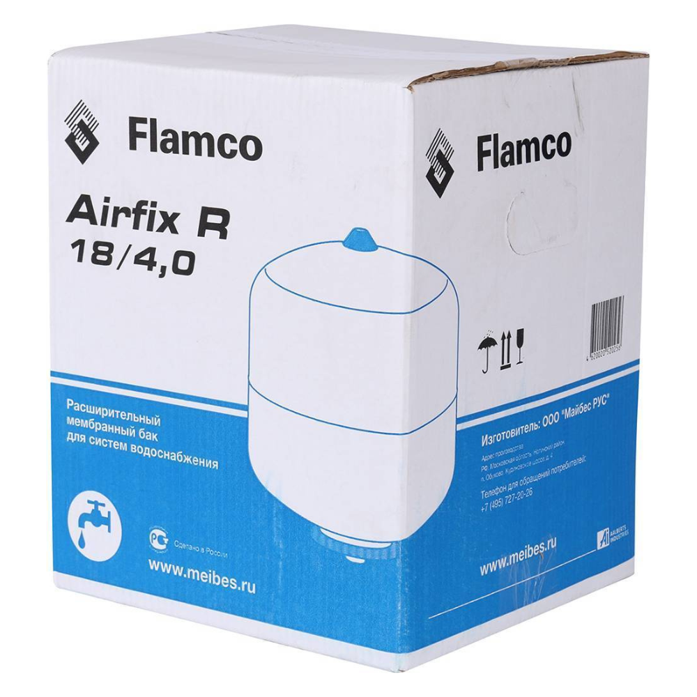 Расширительный бак Flamco Airfix R 18 (G 3/4″M), 10/4,0 бар фото7