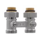 Узел нижнего подключения с шаровым затвором “Мультифлекс” прямой 3/4″ VIEIR (VR308) бинокль