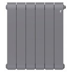 Радиатор биметаллический Royal Thermo Infinity 500 Silver Satin - 6 секций