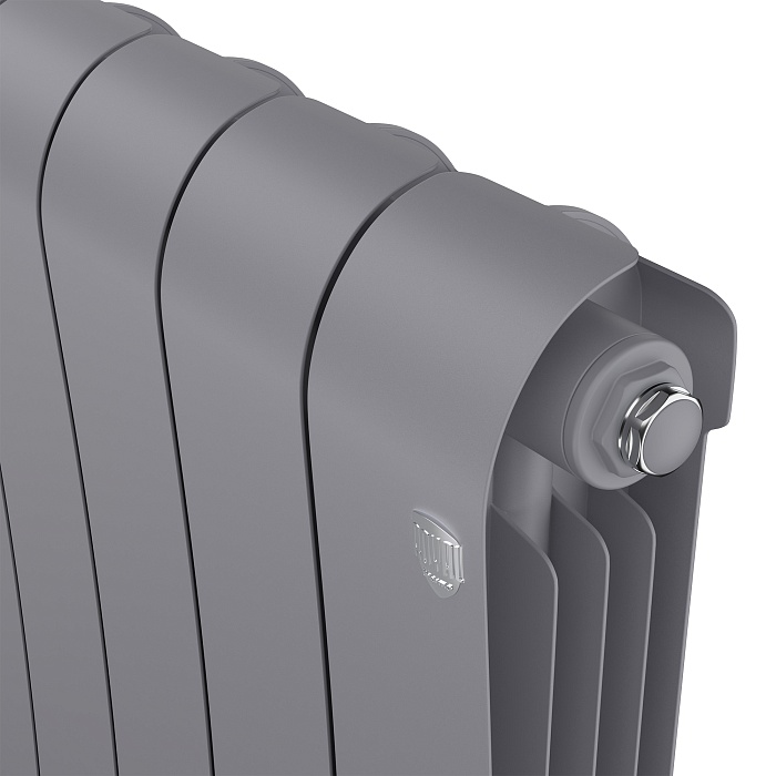 Радиатор биметаллический Royal Thermo Infinity 500 Silver Satin - 6 секций фото3