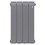 Радиатор биметаллический Royal Thermo Infinity 500 Silver Satin - 4 секции фото1