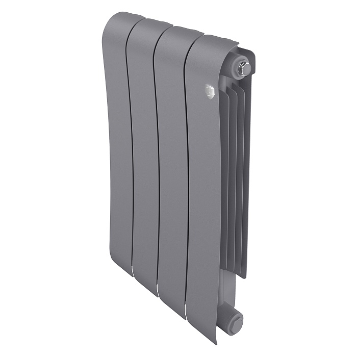 Радиатор биметаллический Royal Thermo Infinity 500 Silver Satin - 8 секций фото2