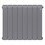 Радиатор биметаллический Royal Thermo Infinity 500 Silver Satin - 8 секций фото3