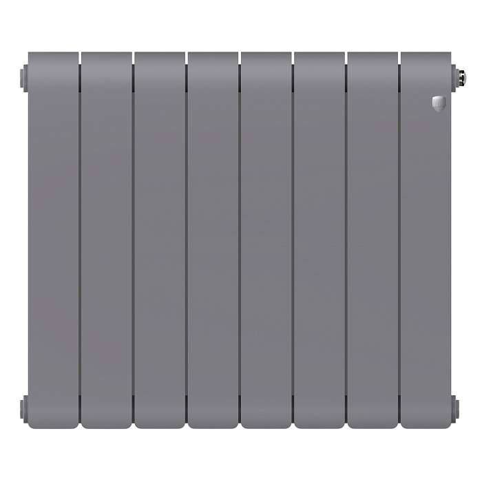 Радиатор биметаллический Royal Thermo Infinity 500 Silver Satin - 10 секций фото1