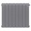 Радиатор биметаллический Royal Thermo Infinity 500 Silver Satin - 10 секций фото1