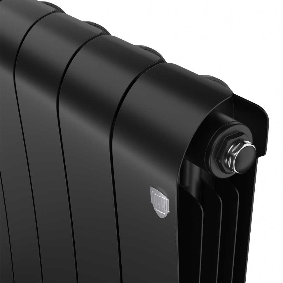 Радиатор биметаллический Royal Thermo Infinity 500 Noir Sable - 4 секции фото2