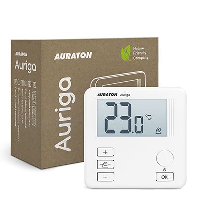 Проводной суточный терморегулятор AURATON Cetus 3013 фото1