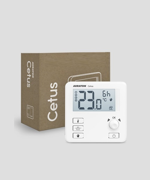 Проводной суточный терморегулятор AURATON Cetus 3013 фото1