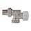 Набор термостатический для радиатора осевой Royal Thermo 1/2" М30х1,5 RTE 07.011 фото2