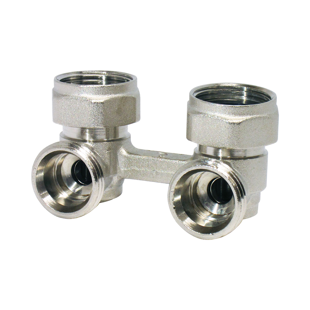 Узел нижнего подключения угловой для радиаторов 3/4" Itap 315 арт. 3150034 (бинокль без адаптеров) фото2