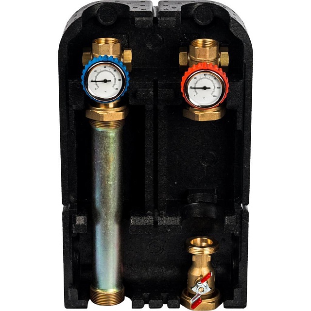 Насосная группа с прямым контуром 1" STOUT без насоса SDG-0001 (SDG-0001-002501) в теплоизоляции фото2