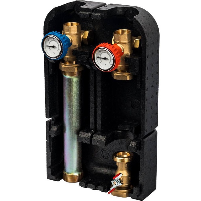 Насосная группа с прямым контуром 1" STOUT без насоса SDG-0001 (SDG-0001-002501) в теплоизоляции фото3