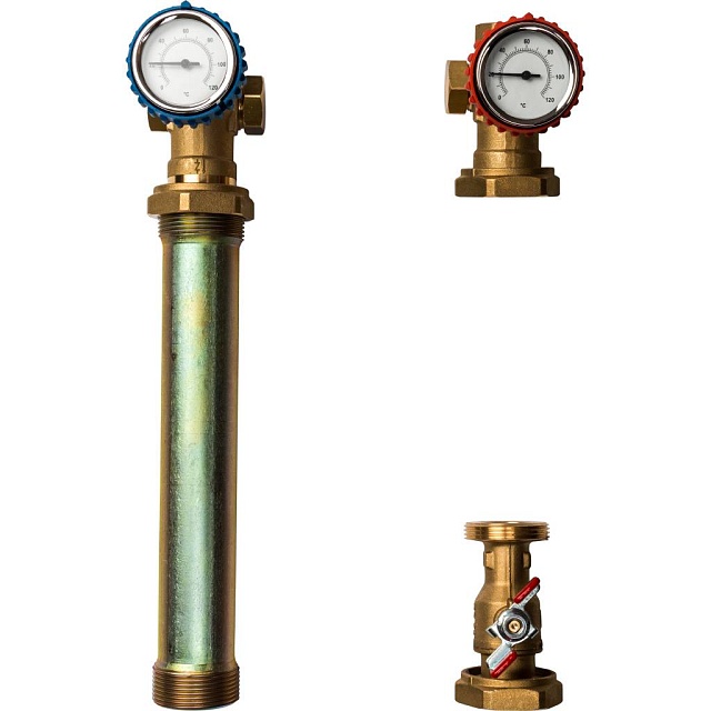 Насосная группа с прямым контуром 1" STOUT без насоса SDG-0001 (SDG-0001-002501) в теплоизоляции фото6