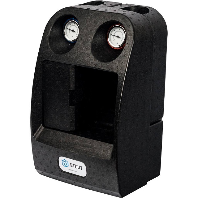 Насосная группа с термостатическим клапаном 1" STOUT без насоса SDG-0002 (SDG-0002-002501) в теплоизоляции  фото4