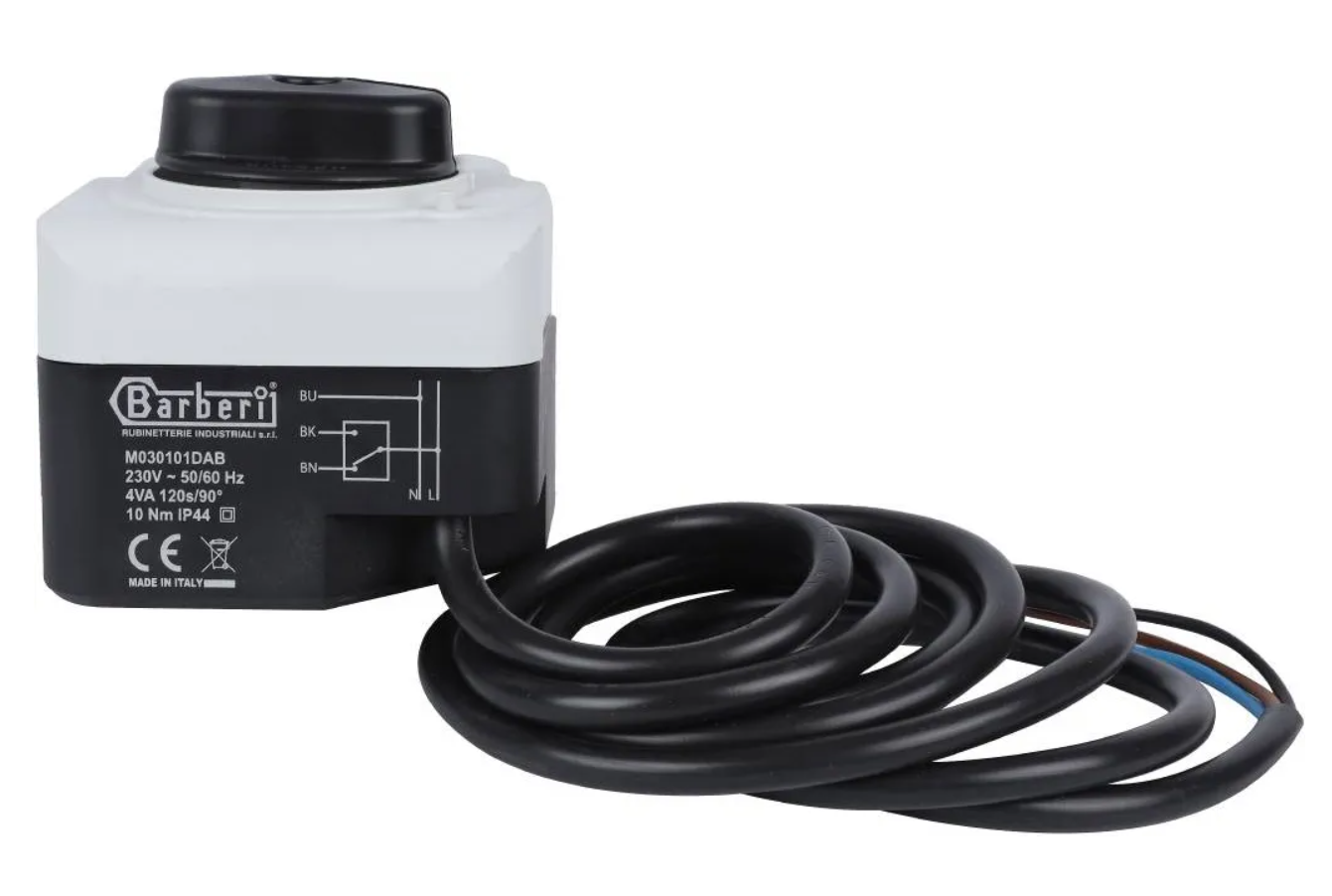 Сервопривод Barberi M030101DAB 230V 120s фото2