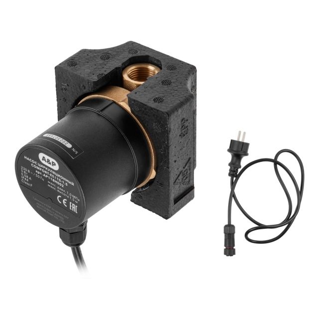 Насос циркуляционный COMFORT-ES I 15-1.5, A&P (5 Вт, 840 л/ч, 1,5 м) (AP118H002) фото1