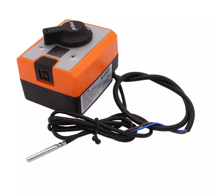 Электропривод поворотный со встроенным контроллером температуры VR1138 фото1