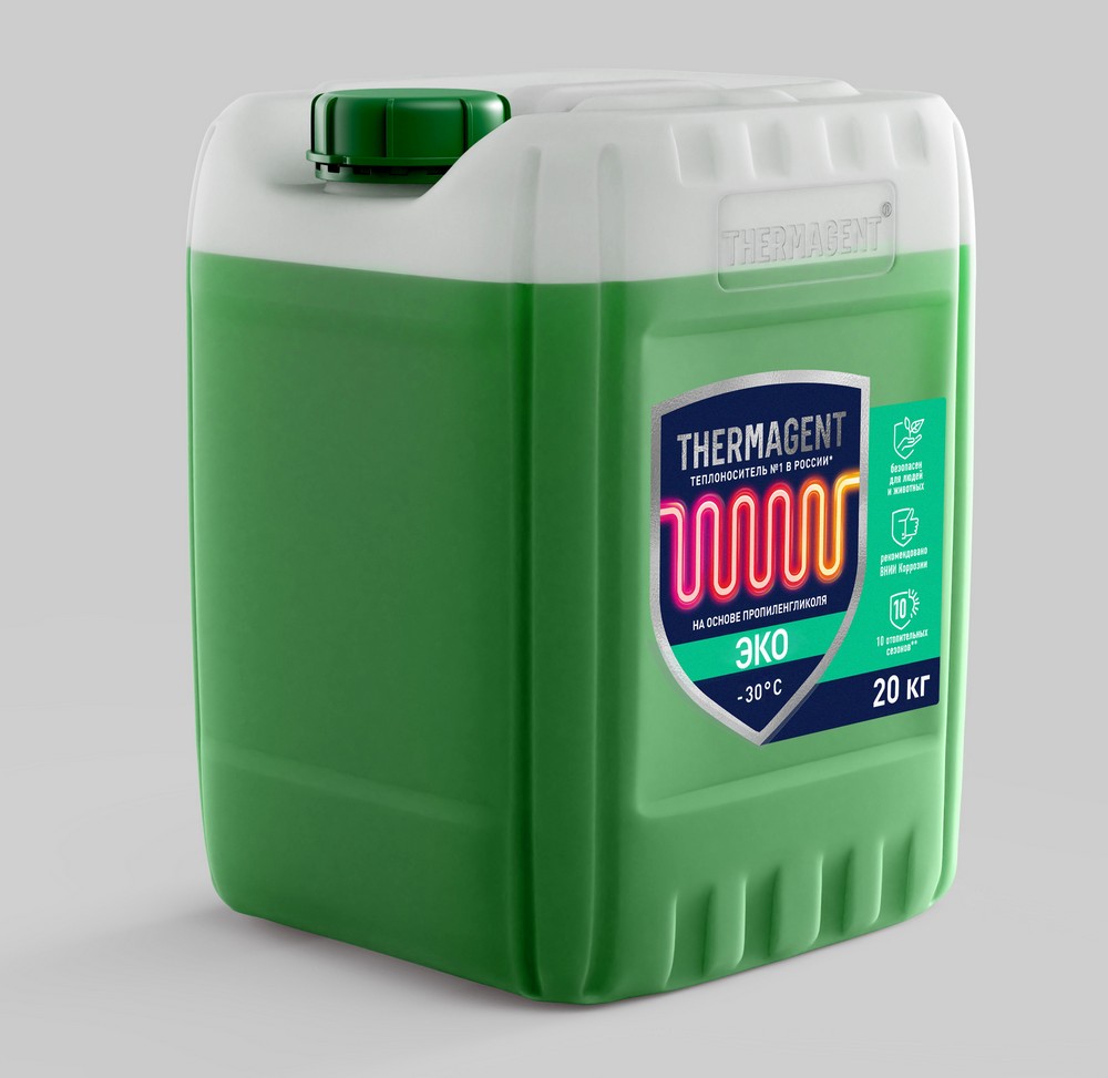 Теплоноситель THERMAGENT ЭKO - 30 °С (10 кг) фото3
